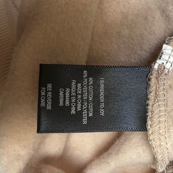 AFRM Sand Crumble Cotton Tie Dye Hoodie Small MSRP $68 - Picture 6 of 6